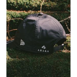 キャップ 帽子 ARAKA × NEW ERA＆#174; ブラックコレクション キャップ メンズ レディース
