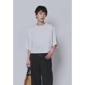 tシャツ ハイゲージポンチクロップドＴシャツ レディース
