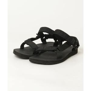 「Teva」 フラットサンダル 24cm ブラック レディース