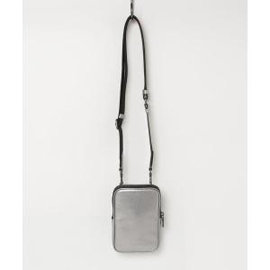 「COACH」 ショルダーバッグ - シルバー メンズ