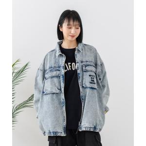 「（What it isNt）ART BY MARKGONZALES」 デニムジャケット X-LARGE ブルー メンズ