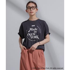 「NANO universe」 半袖Tシャツ FREE ブラック レディース