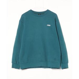 「FCMM」 スウェットカットソー MEDIUM ダークグリーン メンズ