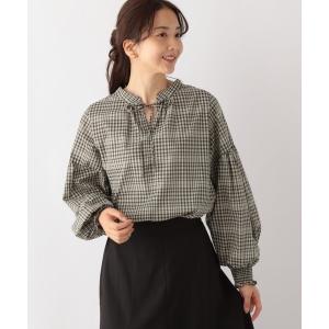 「GLOBAL WORK」 7分袖ブラウス MEDIUM ベージュ系その他2 レディース