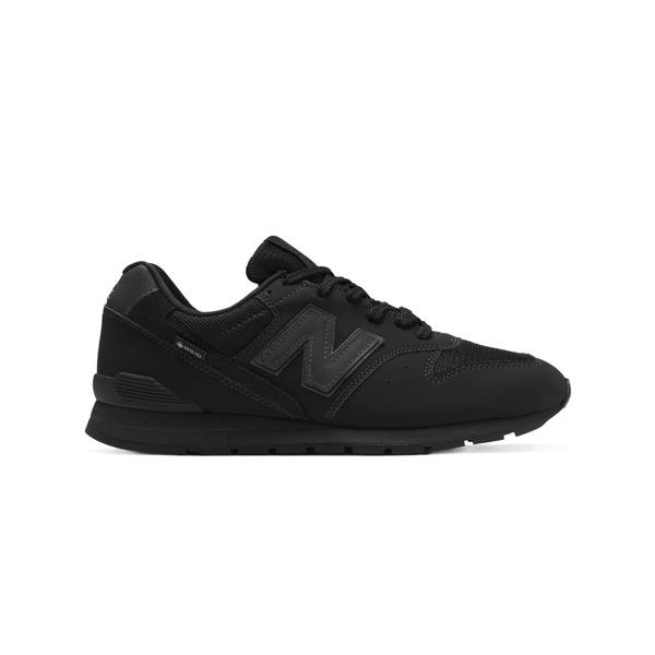 「New Balance」 ローカットスニーカー 24.0cm ブラック メンズ