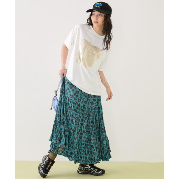 スカート 夏 「ZOZO限定／追加」FLORAL PRINT WASHER SKIRT/フローラルプ...
