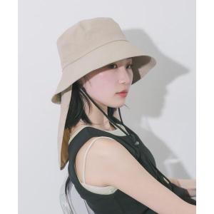 帽子 ハット uvカット 紫外線カット レディース 「撥水/UVカット」サンシェードバケットハット レディース