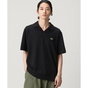 ラコステ ポロシャツ 半袖 コットン×リネン オ...の商品画像