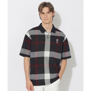 ポロシャツ 「WEB限定」スラブクレストブリッジチェックポロシャツ メンズ