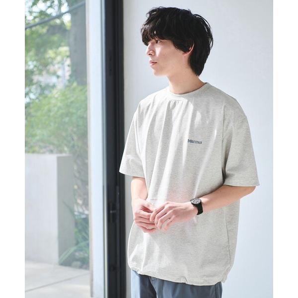 tシャツ 速乾 「別注」「Marmot」ドローイング 半袖 Tシャツ カットソー -吸水・速乾・UV...