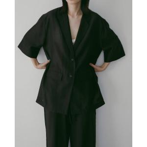 コート アウター anuke Sheer Halfsleeve Jacket レディース