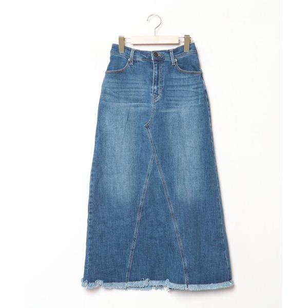 「CHIC STYLE」 デニムスカート M ブルー レディース