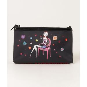 「Love Moschino」 ポーチ - ブラック レディース