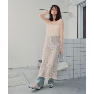 「titivate」 長袖ワンピース M ベージュ レディース