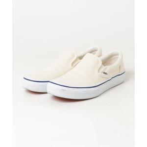 「VANS」 スリッポン 5 ベージュ メンズ
