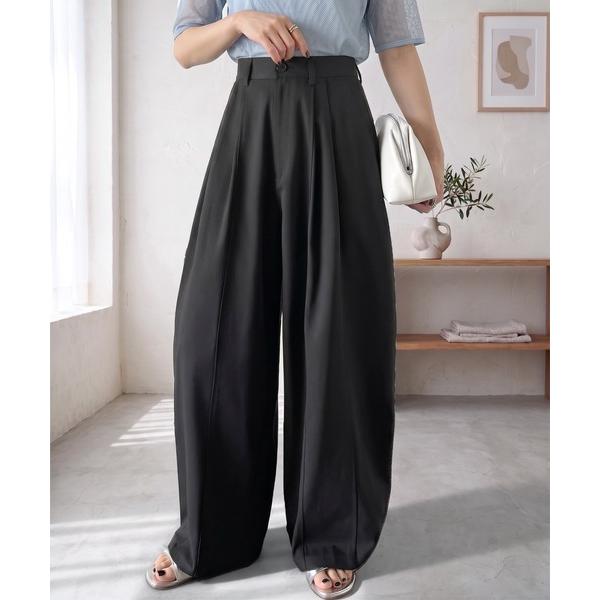 「Java」 パンツ MEDIUM ブラック レディース