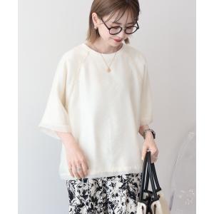 tシャツ 「接触冷感」シアーレイヤードプルオーバー レディース