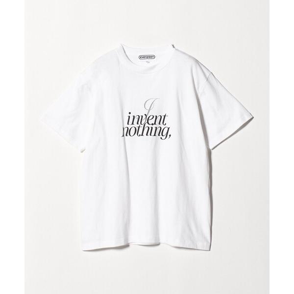 tシャツ 「evergreen」INN IRC プリント Tシャツ メンズ