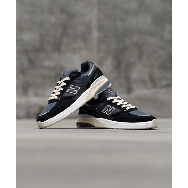 「New Balance」 ローカットスニーカー 25.0cm ブラック メンズ
