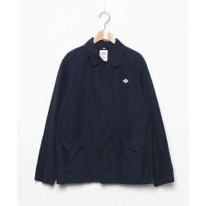 「DANTON」 長袖シャツ 40 ネイビー メンズ