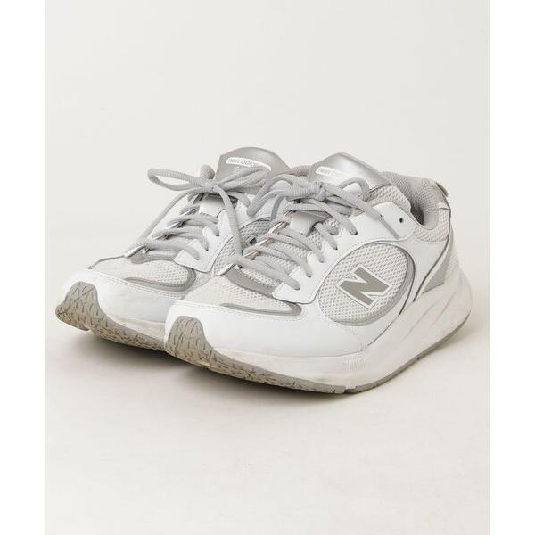 「New Balance」 ローカットスニーカー 28.5cm ホワイト レディース