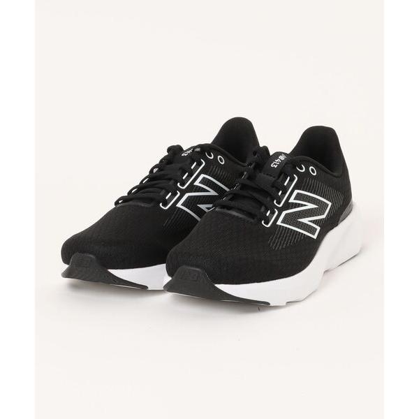 「New Balance」 ローカットスニーカー 26.5cm ブラック×ホワイト メンズ