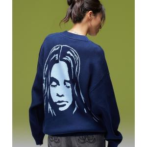 カーディガン FACE BACK JACQUARD KNIT CARDIGAN レディース メンズ