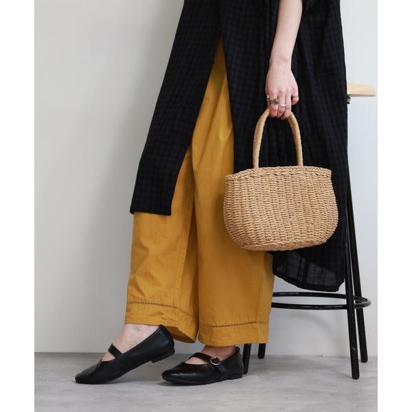 パンツ 裾はしごレースペチパンツ レディース