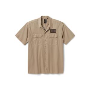 シャツ 半袖 Dickies(R) x H-D(R)Built to Outlast ワークシャツ メンズ