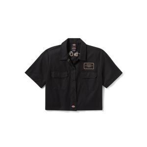 ブラウス シャツ Dickies(R) x H-D(R)Built to Outlast ボクシーワークシャツ レディース
