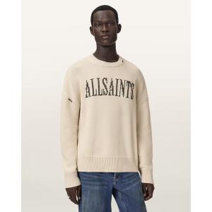 セーター ニット CROSSED OVERSIZED CREW NECK EMBROIDERED JUMPER | CROSSED オーバーサイズ クルー ネック 刺繍 ニット・セーター メンズ