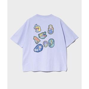 tシャツ ScoLar/スカラー　ワッペンTEE レディース