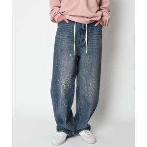 ジーンズ スペースデニム バレルレッグジーンズ　Space denim barrel leg jeans メンズ レディース