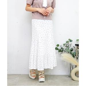スカート ドットマーメイドスカート