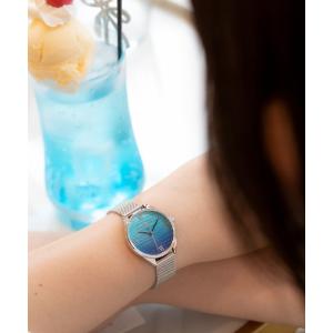 腕時計 「OLIVIA BURTON/オリビアバートン」シグネチャー - 30mm アジュール レディース