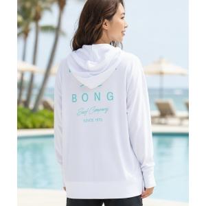 ラッシュガード 「BILLABONG:ビラボン」26SS ZIP UP HOODED LOGO L/ジップアップパーカーラッシュガード(水着) レディース