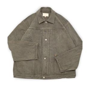 デニムジャケット gジャン 「YOKO SAKAMOTO」 PLEATS JACKET メンズ レディース