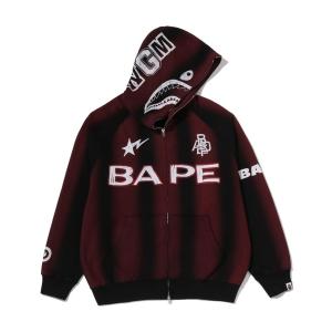 A BATHING APE（アベイシングエイプ） パーカー ABC CAMO CRAZY SHARK
