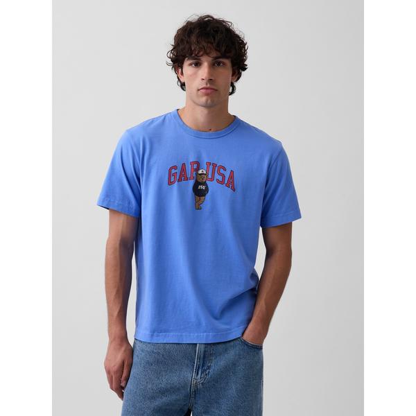 tシャツ リラックスフィット ブラナンベア GAPロゴTシャツ メンズ レディース