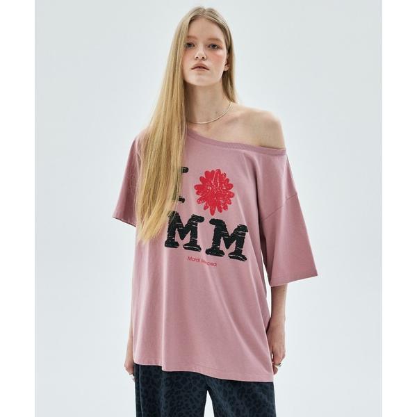 tシャツ 半袖 TSHIRT OFF SHOULDER CRACKED IFMM / Tシャツ オフ...