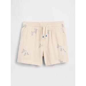パンツ コットンガーゼ プリント プルオンショートパンツ (幼児・ベビー) キッズ 子供服 男の子