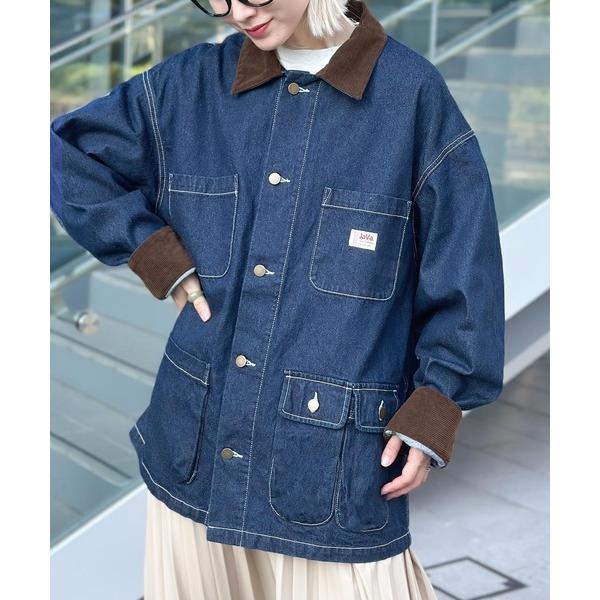 「Java」 デニムジャケット MEDIUM ワンウォッシュ レディース