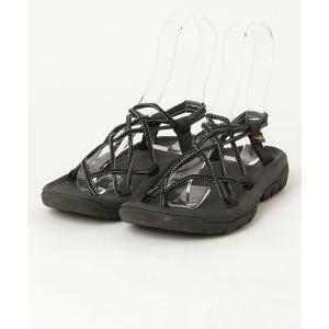 「Teva」 フラットサンダル 22cm ブラック レディース