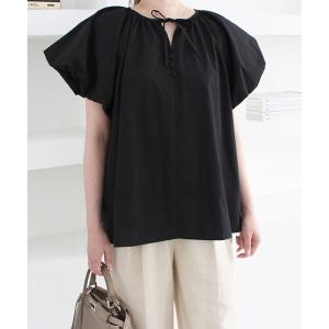 「MODE ROBE」 半袖ブラウス FREE ブラック レディース