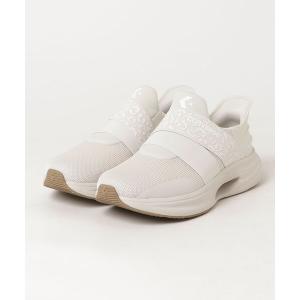 「CONVERSE」 スリッポン 23.0cm ベージュ レディース