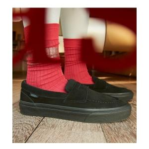 「VANS」 ローファー 5h ブラック メンズ