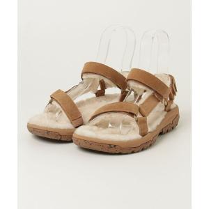 「Teva」 フラットサンダル 7 ブラウン レディース