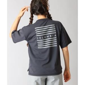 コロンビア tシャツ 半袖 UVカット Columbia/ ウィメンズ バラードガーデン オムニフリーズゼロ ショートスリーブ Tシャツ /コロンビア レディース