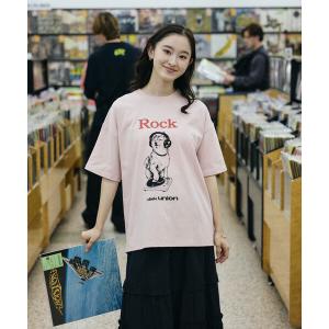tシャツ 限定展開 diskunion×FREAK'S STORE 別注 柴犬 ビッグシルエット プリント クルーネック Tシャツ メンズ レディース