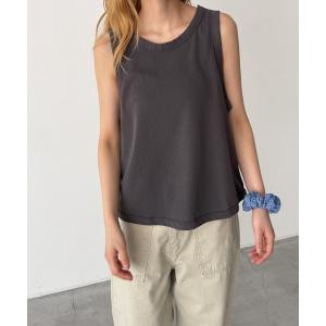 タンクトップ ノースリーブ El mar コット...の商品画像